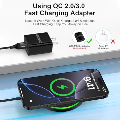 Wireless Charger Google Pixel 11 Fast Charging Pad for Pixel 10 Pro XL/9Pro
