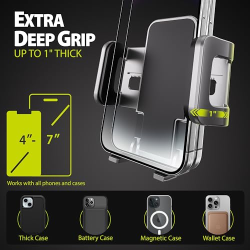 Bracketron TripGrip Cup Holder Car Phone Holder Mount with Expandable Base - style: Cup Holder Mount
