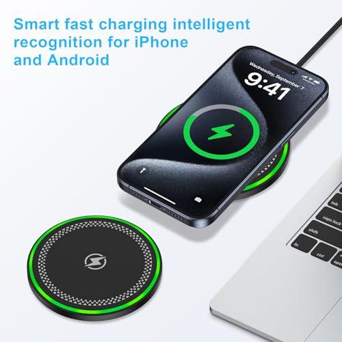 Wireless Charger Fast Charging Pad Wireless Phone Charger Pad