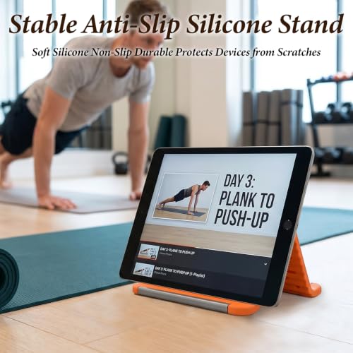 Flexible Silicone Phone Stand Foldable Adjustable Desk Holder for Travel