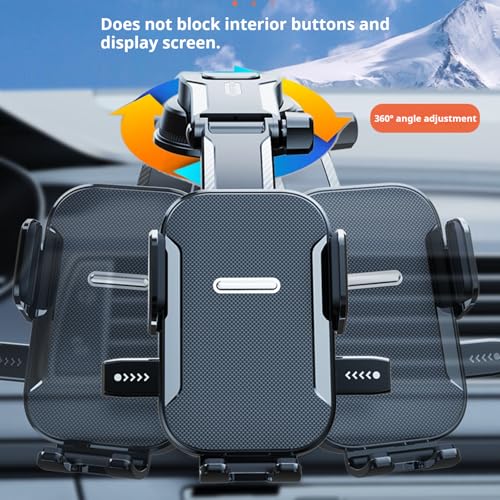 Car Phone Holder Mount Phone Mount for Car Windshield Dashboard
