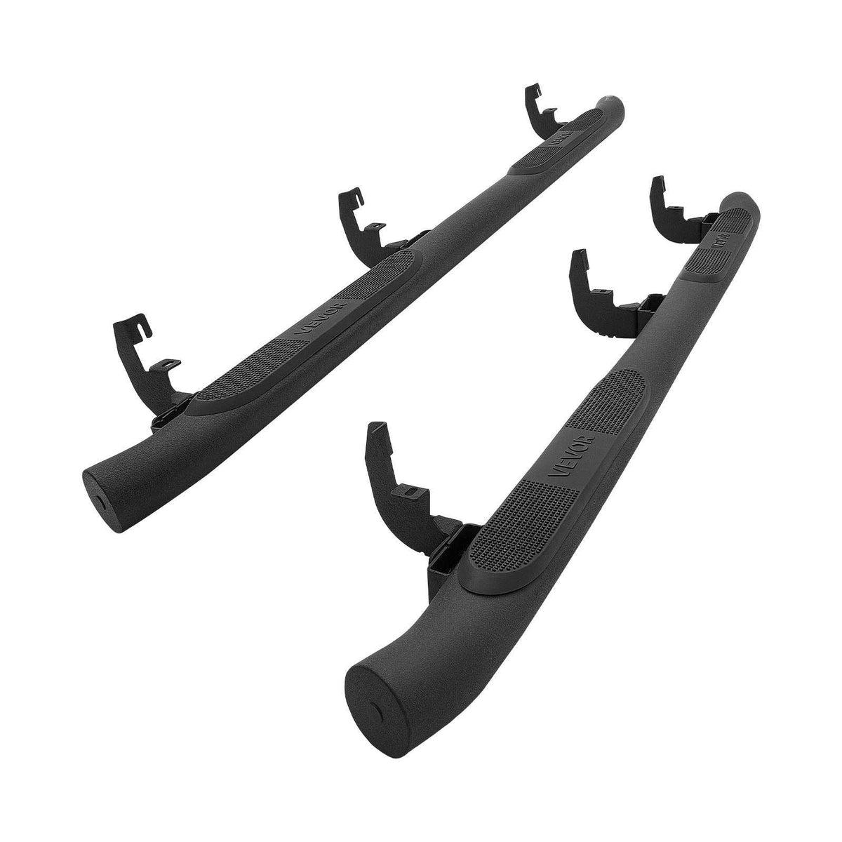 Running Boards, 3 Inches Side Steps Compatible with 2015-2025 Chevy Colorado/GMC Canyon Crew Cab, Black Carbon Steel Nerf Bars, 550 lbs Load Capacity, Non-Slip Surface with Rustproof Coating