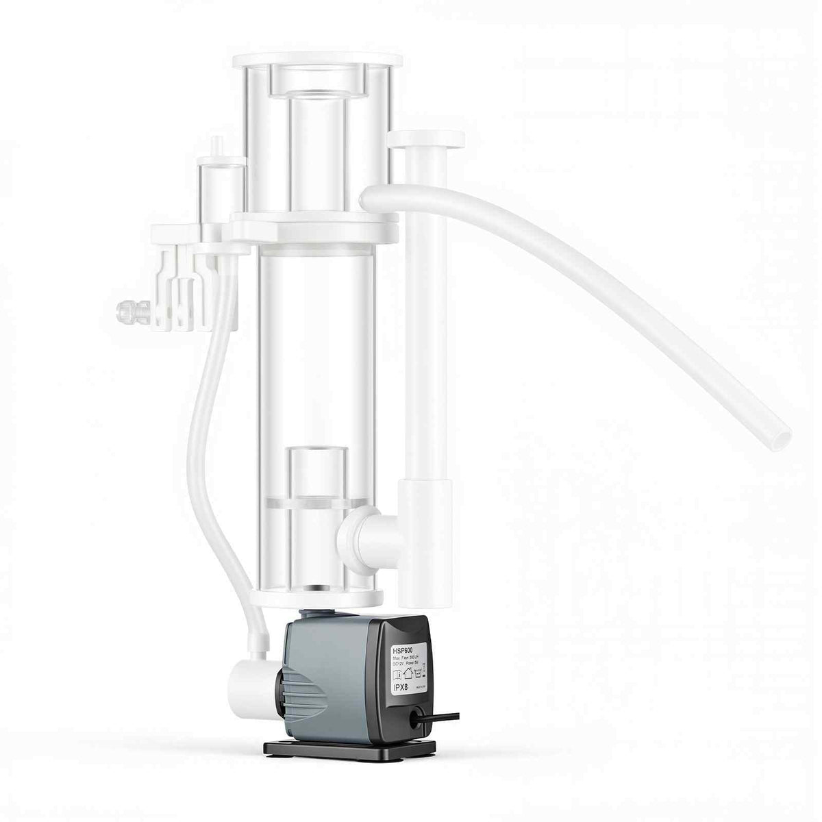 Protein Skimmer for 20-30 Gal Saltwater Aquarium Hang On with DC Pump, Protein Skimmer with DC Pinwheel Pump, Adjustable Control, for 20-30 Gallon Small Saltwater Aquariums & Reef Tank Fish Tank