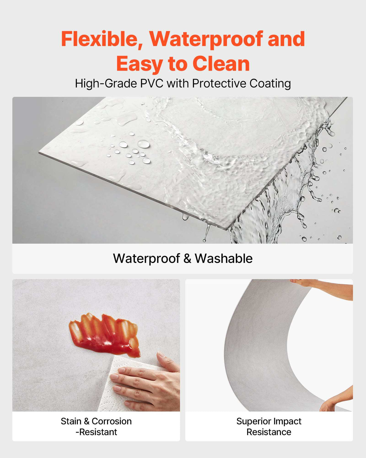 24 x 48 in PVC Ceiling Tiles 10-Pack Drop Ceiling Panels White Marble, PVC Foam Board, Grid Fit, Water-Resistant, Flexible Cut, Easy to Clean, Modern Decorative Finish for Home, Office Areas