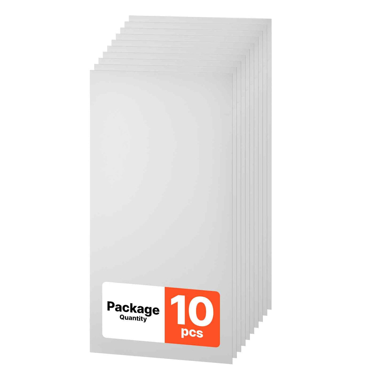 24 x 48 in PVC Ceiling Tiles 10-Pack Drop Ceiling Panels White, PVC Foam Board, Grid Fit, Water-Resistant, Flexible Cut, Easy to Clean, Modern Decorative for Home,Office,Kitchen,Living Room