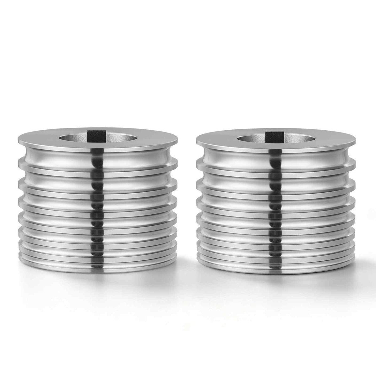 Replacement Roller for Rolling Mill 7 Sizes Grooves 2 Oval Rollers, Jewelry DIY Tool Accessory Parts, Premium Alloy Steel, Easy Installation, for Pressing Ductile Metals, Gold, Silver, Brass