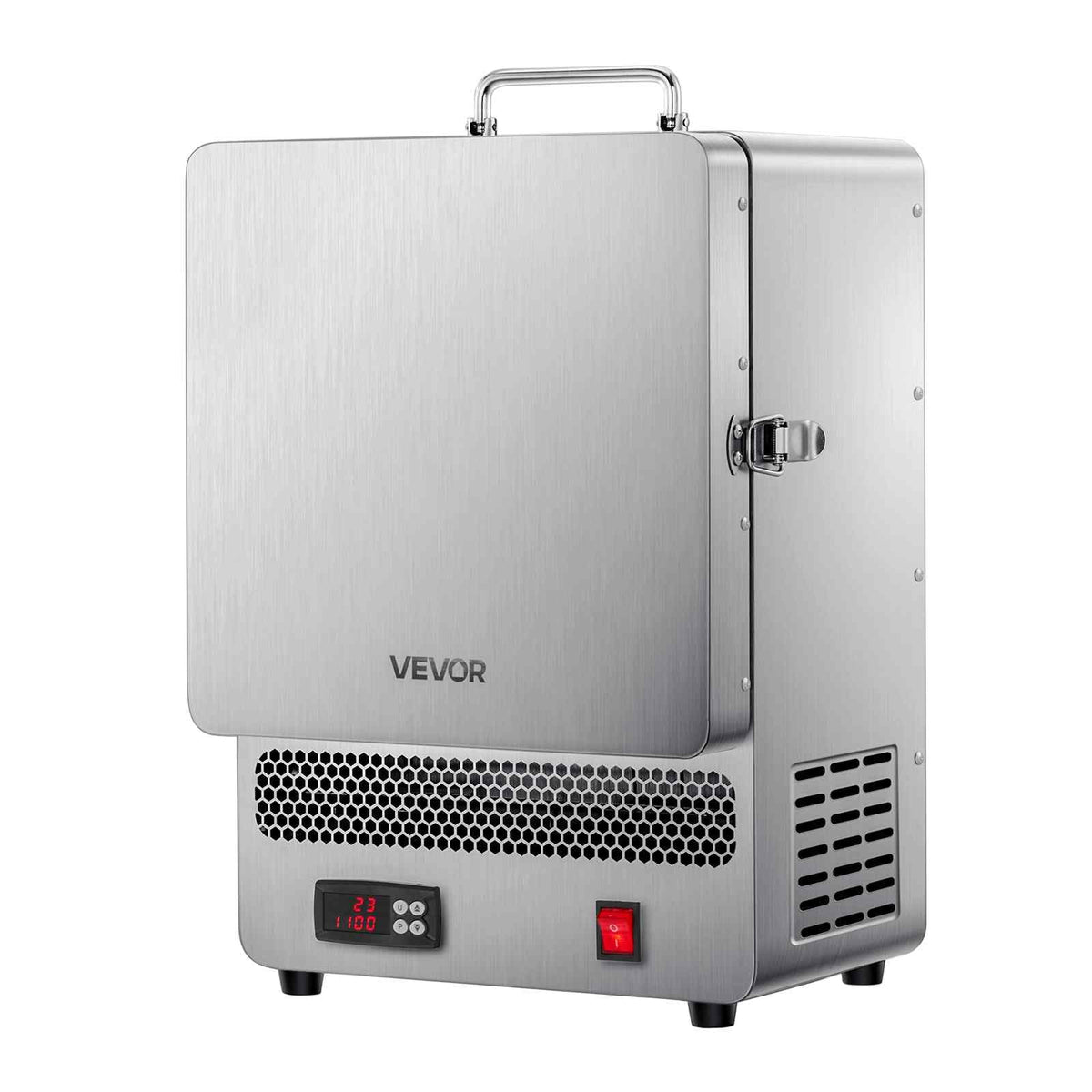 Tabletop Kiln Melter, 1500W Electric Kiln, 2192℉ Max Temperature, Stainless Steel, Programmable Gold Melting Furnace for Wax Casting, Clay DIY, Metal Tempering, Glazing on Pottery, Silver